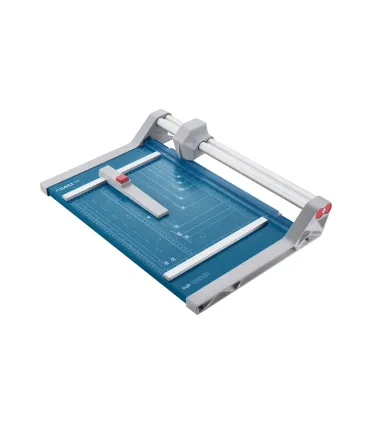 Dahle 550 Cizalla Profesional de Rodillo Formato A4 - Capacidad 20 Hojas - Cuchilla Circular Autoafilable de Acero - Dos Topes..