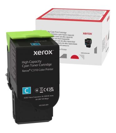Xerox C310/C315 Cyan Cartucho de Toner Original - 006R04365