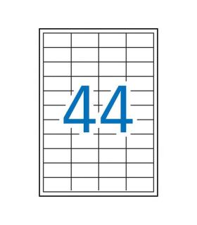 Apli Etiquetas Permanentes Blancas 48.5 x 25.4 mm - 100 Hojas