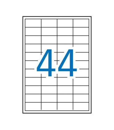 Apli Etiquetas Permanentes Blancas 48.5 x 25.4 mm - 100 Hojas