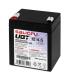 Salicru UBT 12/4,5 Bateria AGM Recargable de 4,5 Ah / 12 V - Color Negro