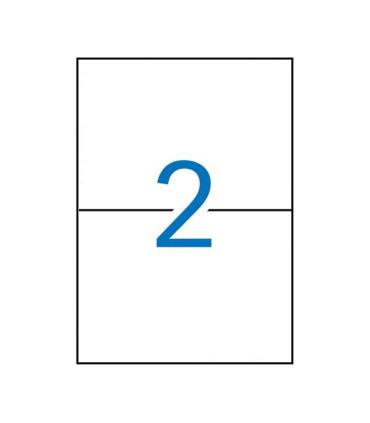 Apli Etiquetas Permanentes Blancas 210 x 148 mm - 500 Hojas