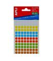 Apli Etiquetas Minibolsa Colores Surtidos Ø 8.0mm 3 Hojas