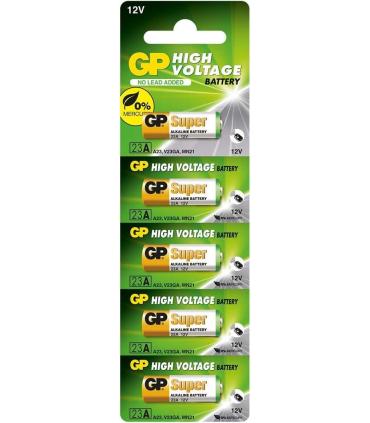 GP Pack de 5 Pilas Alcalinas 23AE 12V