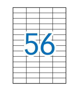 Apli Etiquetas Blancas Removibles 52.5 x 21.2mm 100 Hojas