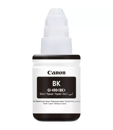 Canon GI490 Negro Botella de Tinta Original - GI490BK/0663C001