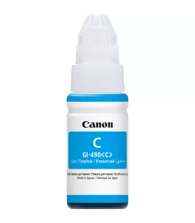 Canon GI490 Cyan Botella de Tinta Original - GI490C/0664C001