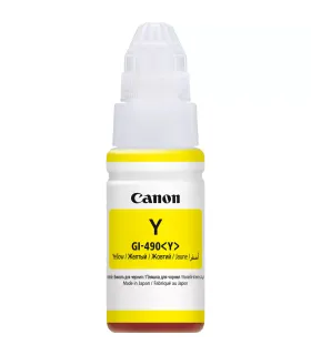 Canon GI490 Amarillo Botella de Tinta Original - GI490Y/0666C001