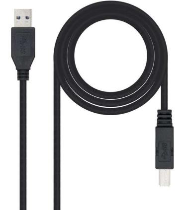 Nanocable Cable de Impresora USB-A 3.0 Macho a USB-B Macho 2m