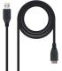 Nanocable Cable USB-A 3.0 Macho a Micro-USB 3.0 Macho 2m