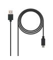 Nanocable Cable USB-C 2.0 Macho a USB-A Macho 0.50m