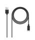 Nanocable Cable USB 2.0 3A USB-C Macho a USB-A Macho 3m