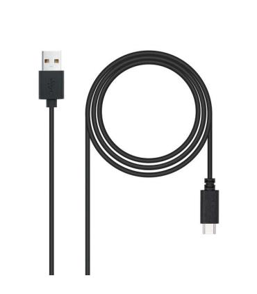 Nanocable Cable USB 2.0 3A USB-C Macho a USB-A Macho 3m