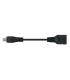 Nanocable Cable Micro USB 2.0 OTG Macho a USB-A Hembra 15cm