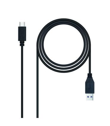 Nanocable Cable USB-C 3.1 Gen 2 10Gbps Macho a USB-A Macho 1m