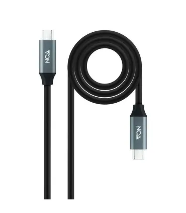Nanocable Cable USB 3.2 Gen2x2 100W 4K/60Hz USB-C M/M - Longitud 3m - Color Negro