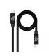 Nanocable Cable USB 4 Gen 3x2 40Gbps 5A/240W - USB-C/M-USB-C/M - 1m - Color Negro