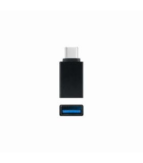 Nanocable Adaptador USB-C a USB 3.1 - USB-C/M-USB-A/H - Aluminio - Color Negro