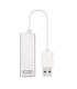 Nanocable Conversor USB 3.0 a Ethernet Gigabit 10/100/1000 Mbps - 15cm - Color Aluminio