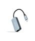 Nanocable Conversor USB-C 3.2 GEN1 Ethernet 2.5G 15cm - Color Gris