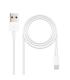 Nanocable Cable USB-A Macho a Lightning Macho 50cm