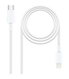 Nanocable Cable USB-C Macho a Lightning Macho 50cm