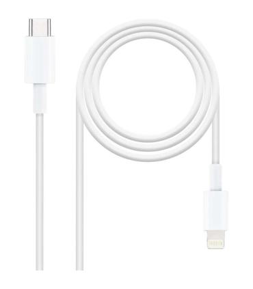 Nanocable Cable USB-C Macho a Lightning Macho 50cm