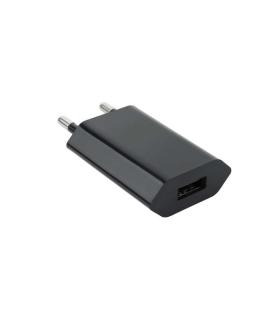 Nanocable Mini Cargador de Red USB 5V - Color Negro
