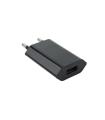 Nanocable Mini Cargador de Red USB 5V - Color Negro