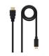 Nanocable Cable HDMI v1.3 Macho a Mini HDMI Macho 1.80m - Color Negro