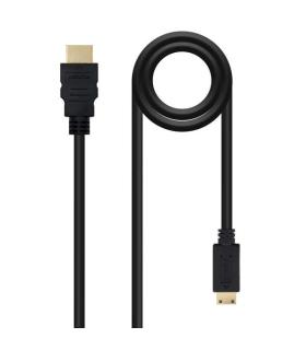 Nanocable Cable HDMI v1.3 Macho a Mini HDMI Macho 1.80m - Color Negro
