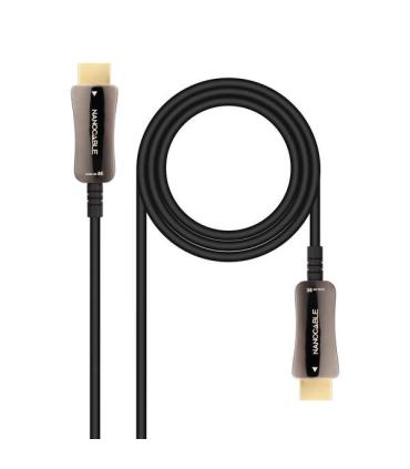 Nanocable Cable HDMI v2.1 Macho a HDMI v2.1 Macho 10m - 8K@60Hz 4K@120Hz 48Gbps - Color Negro