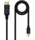 Nanocable Cable Mini DP Macho a DisplayPort Macho 2m - Color Negro