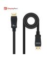 Nanocable Cable Displayport 1.4 Certif. Vesa DP/M-DP/M 0.5m - Color Negro