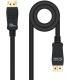 Nanocable Cable DisplayPort 1.4 Macho a DisplayPort 1.4 Macho 2m - Certificado VESA - Color Negro