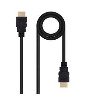 Nanocable Cable HDMI v2.0 Macho a HDMI v2.0 Macho 1m - 4K@60Hz 18Gbps - Color Negro