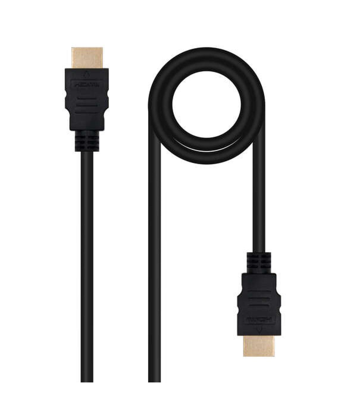 Nanocable Cable HDMI v2.0 Macho a HDMI v2.0 Macho 5m - 4K@60Hz 18Gbps - Color Negro