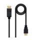 Nanocable Cable Conversor DisplayPort Macho a HDMI Macho 3m - Color Negro
