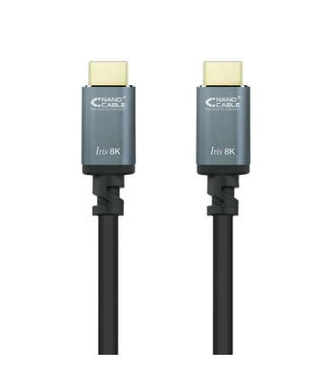 Nanocable Cable HDMI 2.1 Iris 8K A/M-A/M 0.5m - Color Negro