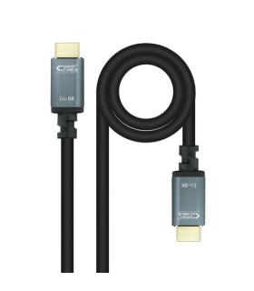 Nanocable Cable HDMI 2.1 IRIS 8K Macho a HDMI 2.1 IRIS 8K Macho 1m - Color Negro