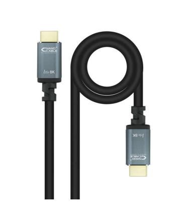 Nanocable Cable HDMI 2.1 IRIS 8K Macho a HDMI 2.1 IRIS 8K Macho 3m - Color Negro