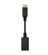 Nanocable Conversor DisplayPort a HDMI - DP/M-HDMI A/H - 15 cm - Color Negro