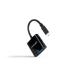 Nanocable Conversor USB-C A VGA - 10cm - Color Negro