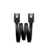 Nanocable Cable Datos SATA III 6Gbps con Anclajes 0.50m - Color Negro