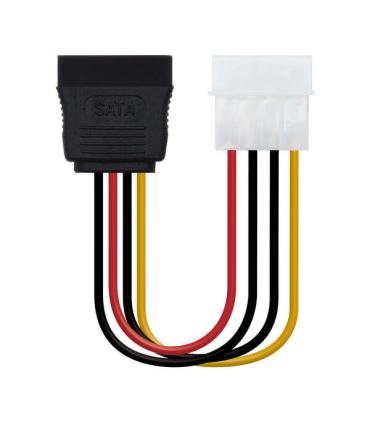 Nanocable Cable SATA Alimentacion 5.25" Molex 4pin Macho a SATA Hembra OEM 0.16m