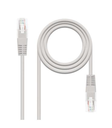 Nanocable Cable de Red Latiguillo RJ45 Cat.6 UTP AWG24 0.25m - Color Gris