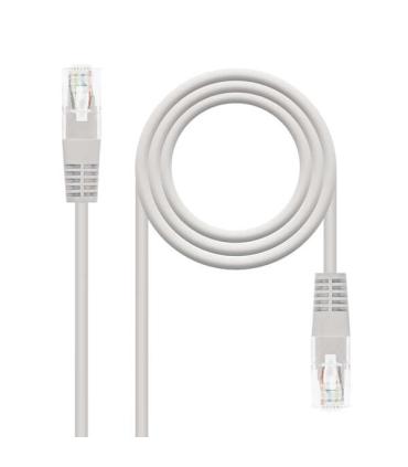 Nanocable Cable de Red Latiguillo RJ45 Cat.6 UTP AWG24 - 1.5m - Color Gris