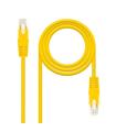 Nanocable Cable de Red Latiguillo RJ45 Cat.6 UTP AWG24 1m - Color Amarillo