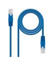 Nanocable Cable de Red Latiguillo RJ45 Cat.6 UTP AWG24 3m - Color Azul