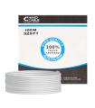Nanocable Bobina de Cable de Red Rigido RJ45 Cat.6 FTP AWG24 100m - Color Gris